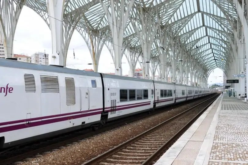 Tren Sud Express en Lisboa