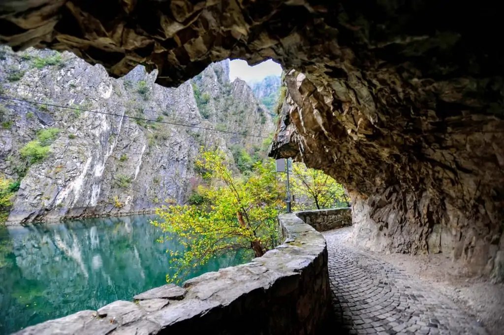 Cañón de Matka, Macedonia