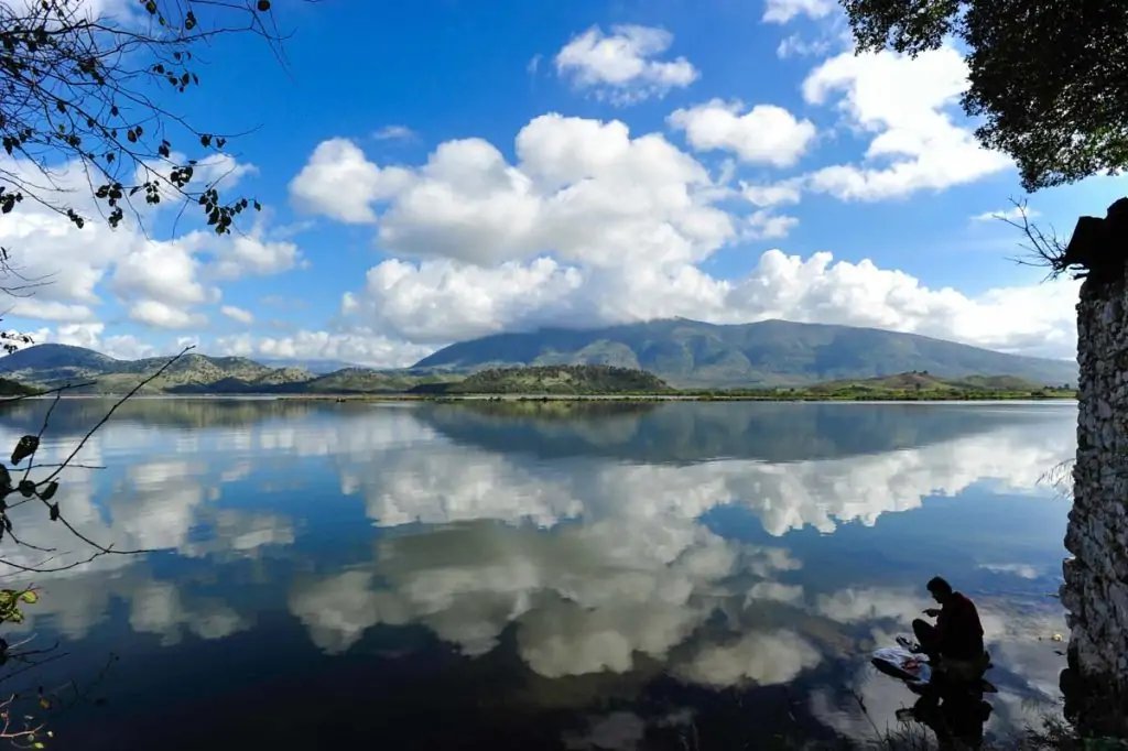 Pescador en Butrinto