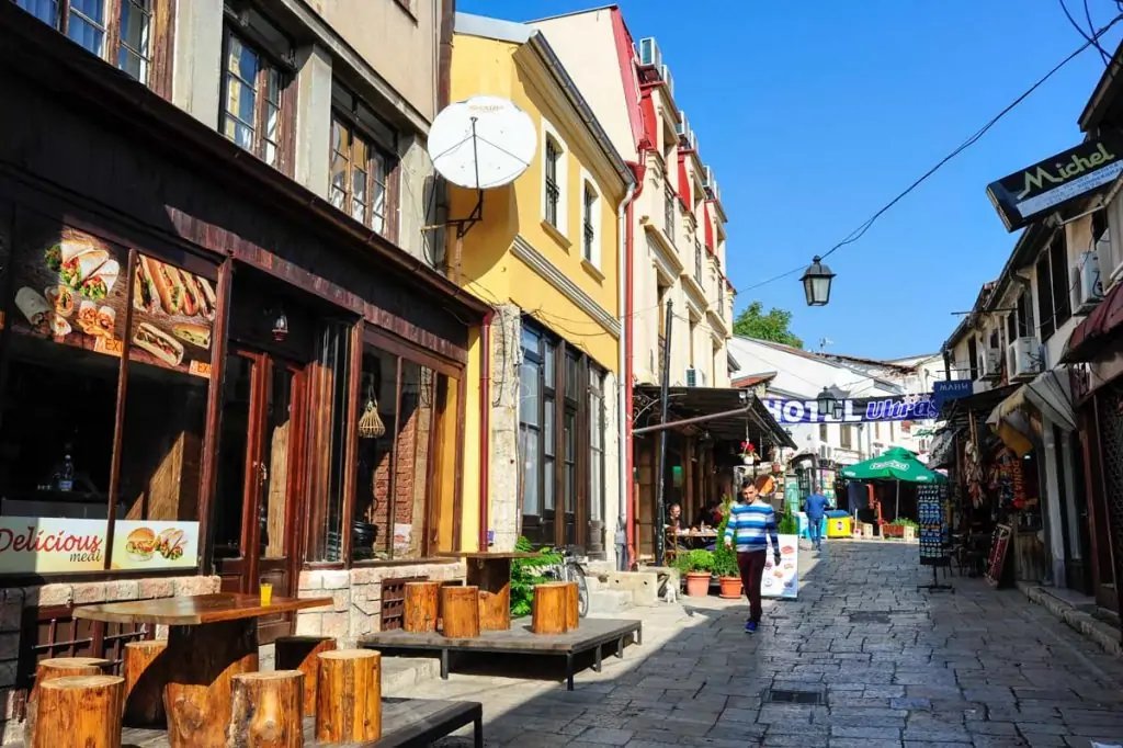 Bazar de Skopje Macedonia