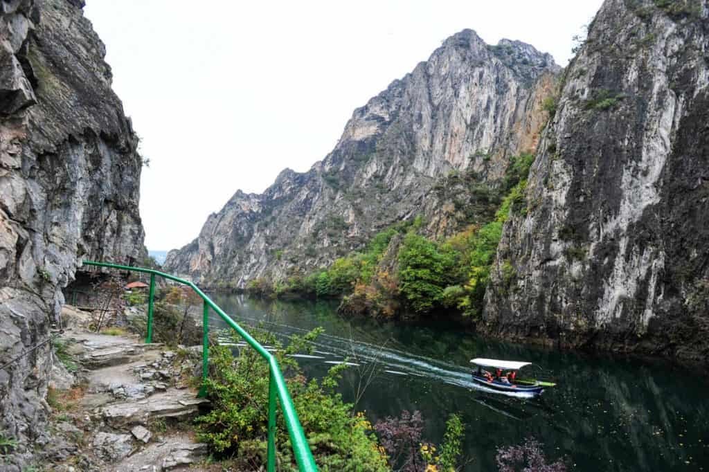 Cañón de Matka, Macedonia