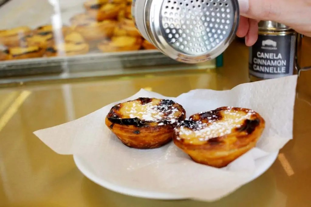 Tartas de crema en Manteigaria