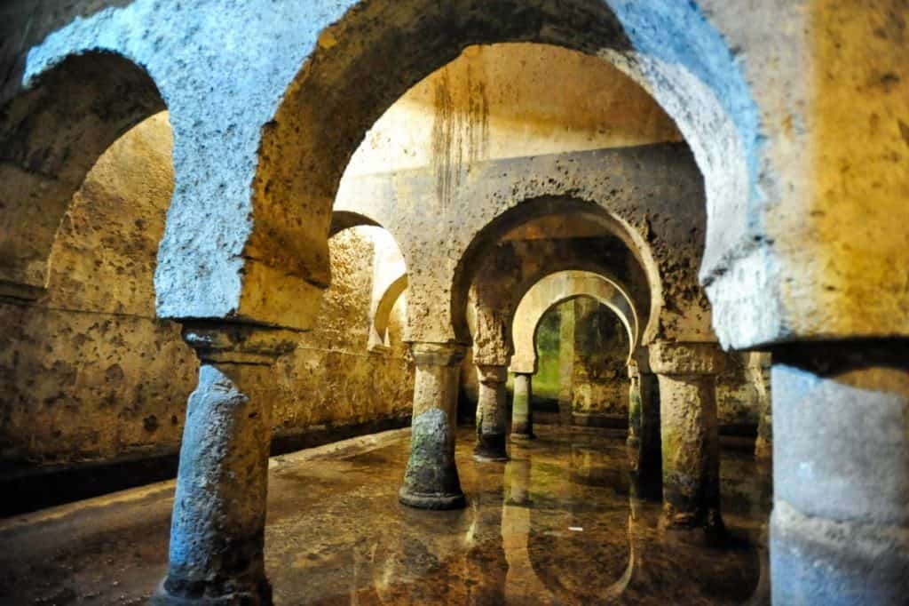 Aljibe hispanoárabe en el Museo de Cáceres