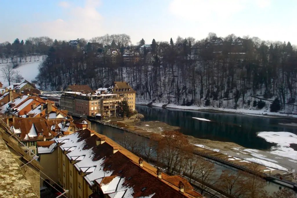 Vista de la catedral de Berna