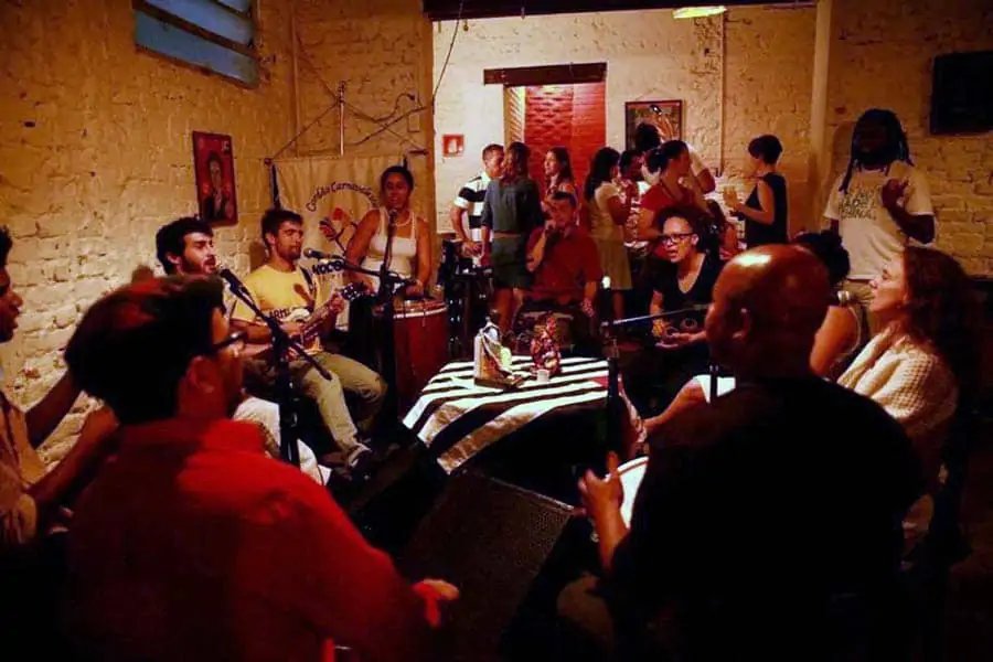 Círculo de samba en São Paulo, Ó de Borogodó