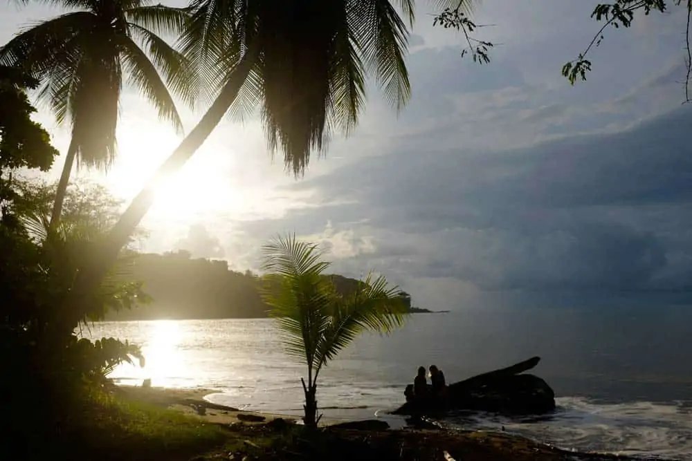 Atardecer en Bahía Drake, Costa Rica