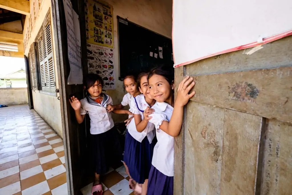 Escuela en Battambang