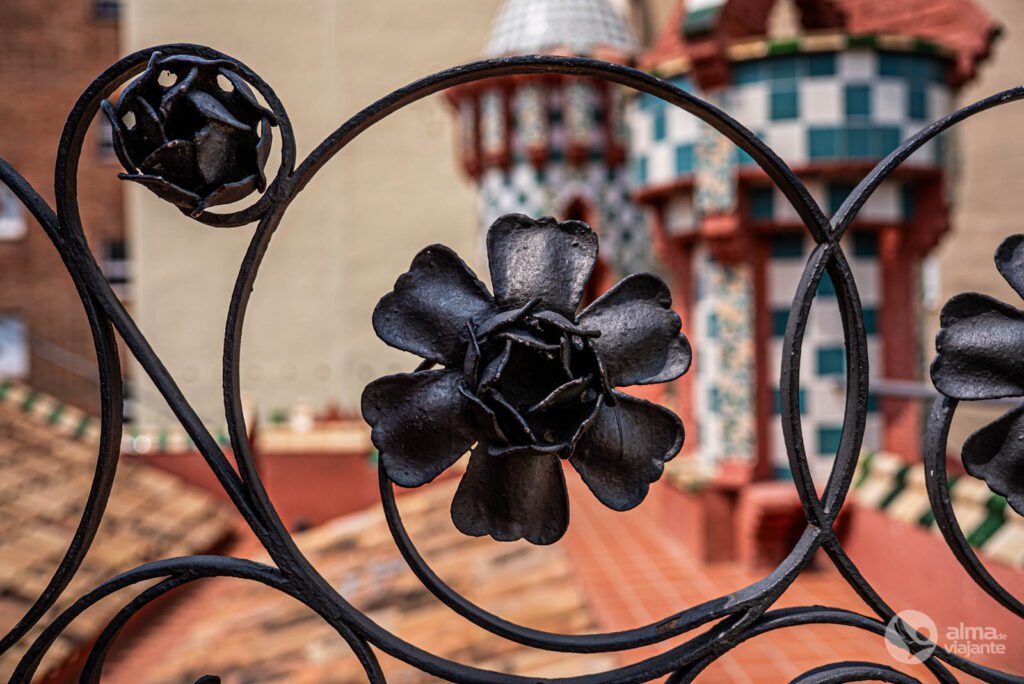 Detalle decorativo de la Casa Vicens, Barcelona