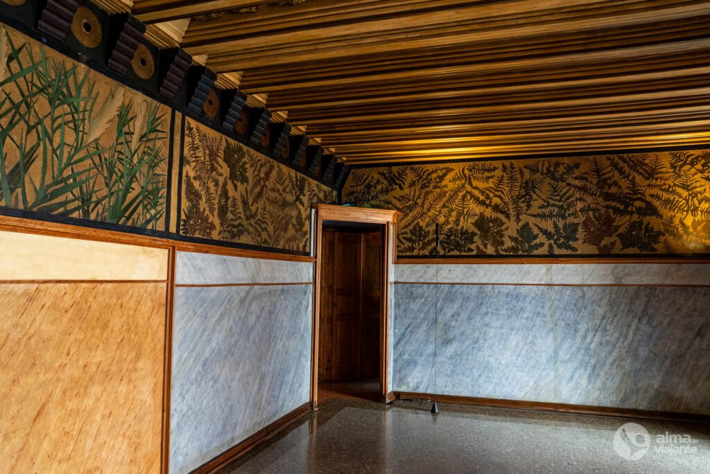 Interior de la Casa Vicens en Barcelona