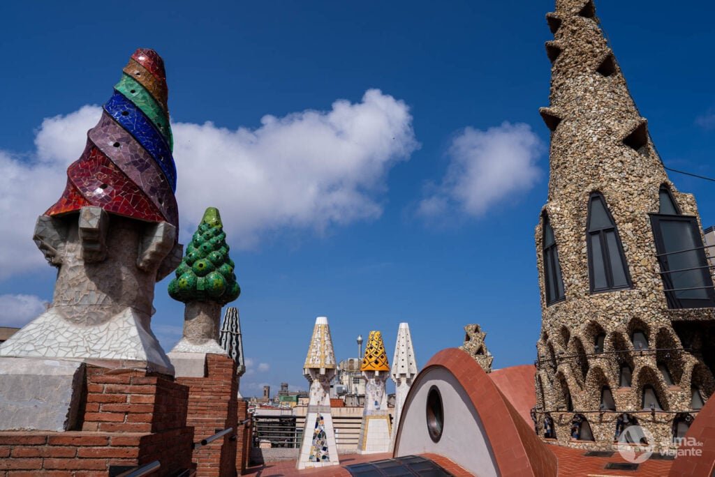 Terraza del Palacio Güell, Barcelona
