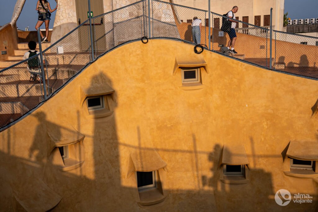 Terraza de la Casa Milà