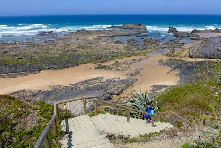 Playa de Carriagem, Rogil, Portugal