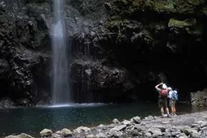 La levada de Caldeirão Verde, isla de Madeira