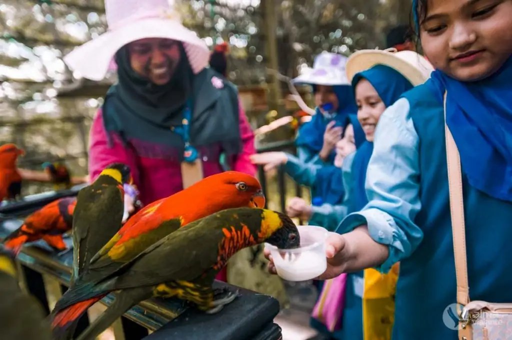 Parque de aves de Kuala Lumpur