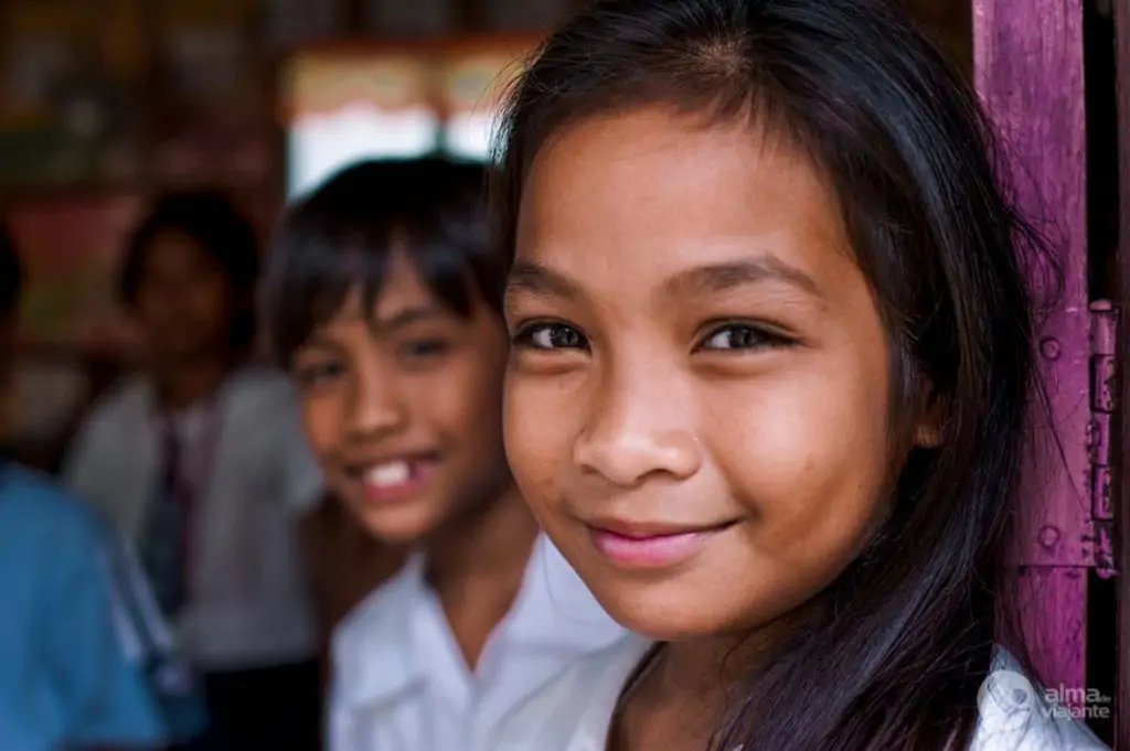 Niños en El Nido