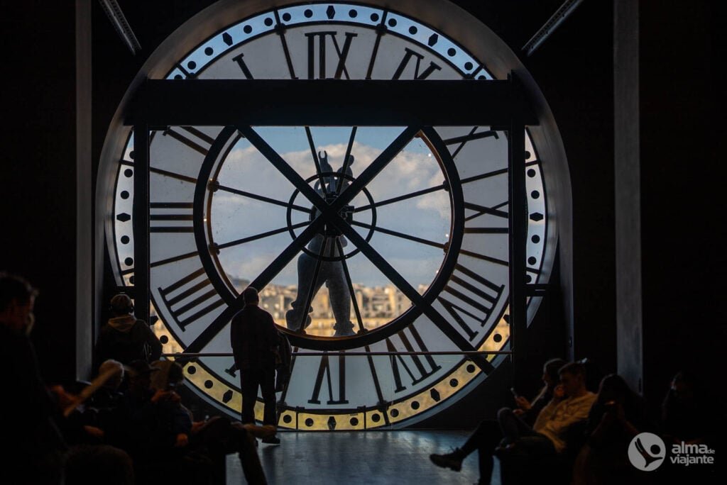 Reloj en el Museo de Orsay de París
