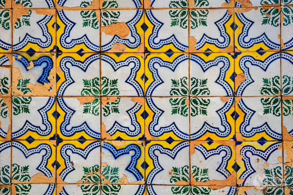 Azulejos portugueses en Alcántara, Maranhão